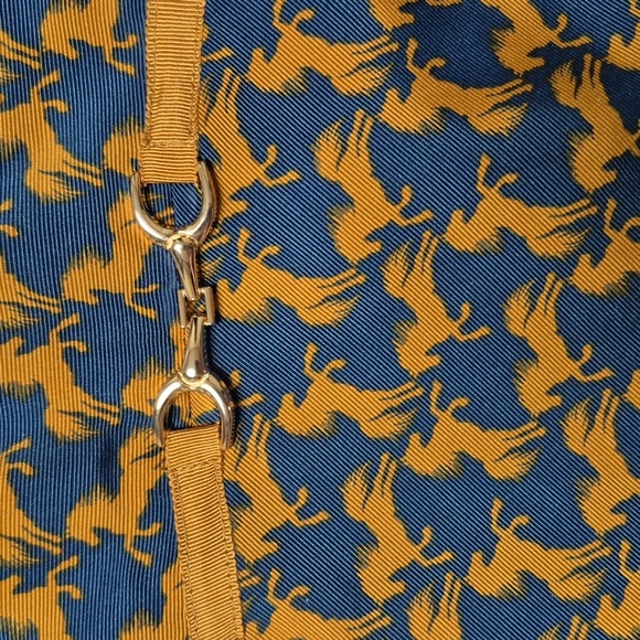 Anthropologie Maeve Puff-Sleeve Twofer Horse Print Mini Dress Size XL, NWT - Picture 5 of 17